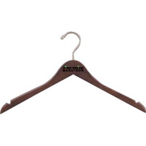 Dress Shirt Hangers, Customized With Your Logo!