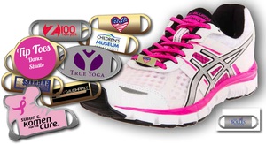 Shoe Medallions, Custom Imprinted With Your Logo!