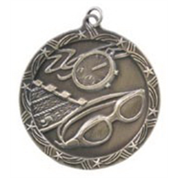 Cheerleading Shooting Star Medals, Custom Printed With Your Logo!