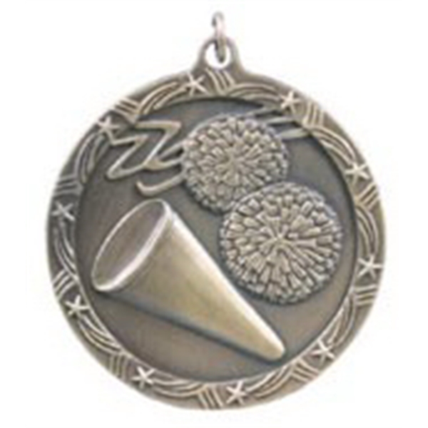 Cheerleading Shooting Star Medals, Custom Printed With Your Logo!