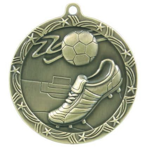 Cheerleading Shooting Star Medals, Custom Printed With Your Logo!