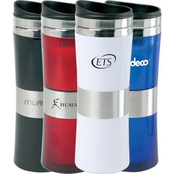 Custom Printed Canadian Manufactured Plastic Two Tone Tumblers