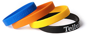 Silicone Awareness Wristbands, Custom Imprinted With Your Logo!