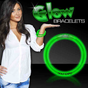 Silicone Glow Bracelets, Custom Printed With Your Logo!