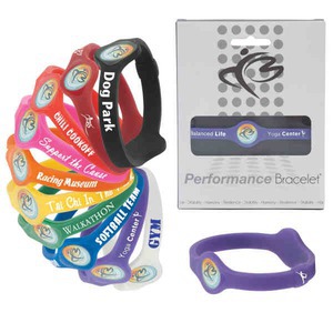 Silicone Performance Bracelets, Custom Imprinted With Your Logo!