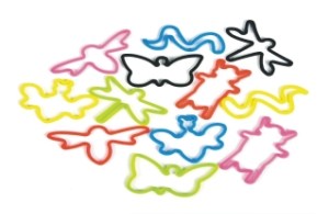 Insect Stock Shaped Silly Bands, Custom Printed With Your Logo!