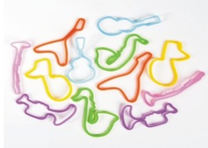 Music Stock Shaped Silly Bands, Custom Made With Your Logo!