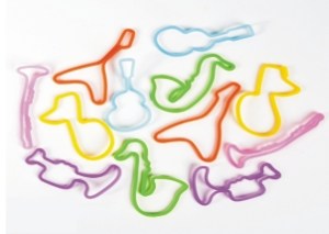 Music Stock Shaped Silly Bands, Custom Made With Your Logo!