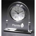 Custom Imprinted Silver Clocks