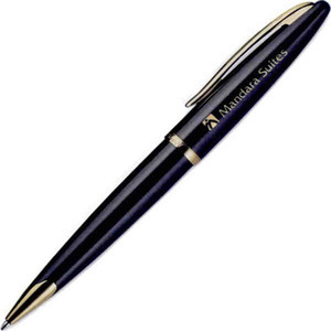 Chrome Plated Trim Waterman Pens, Custom Printed With Your Logo!