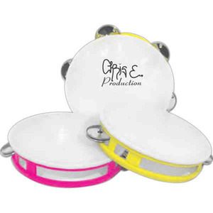 Silver Tambourines, Custom Imprinted With Your Logo!