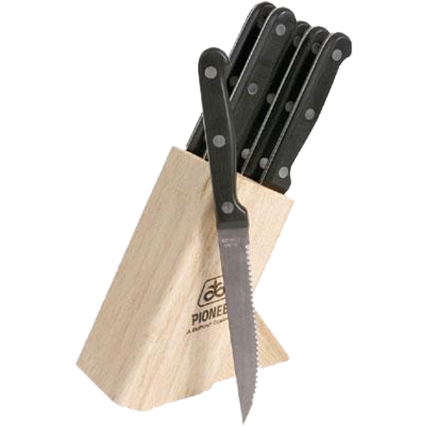 Canadian Manufactured Studio Knife Blocks, Custom Imprinted With Your Logo!