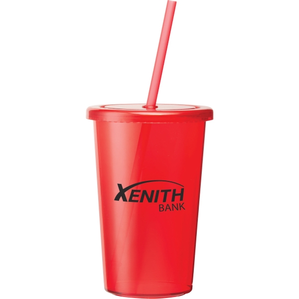 Clear Outer Shell Drinkware Items, Custom Printed With Your Logo!