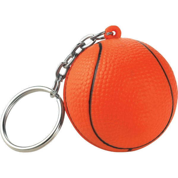 Basketball Sport Themed Keychains, Custom Imprinted With Your Logo!