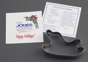 Custom Printed Sleigh Stock Shaped Cookie Cutters