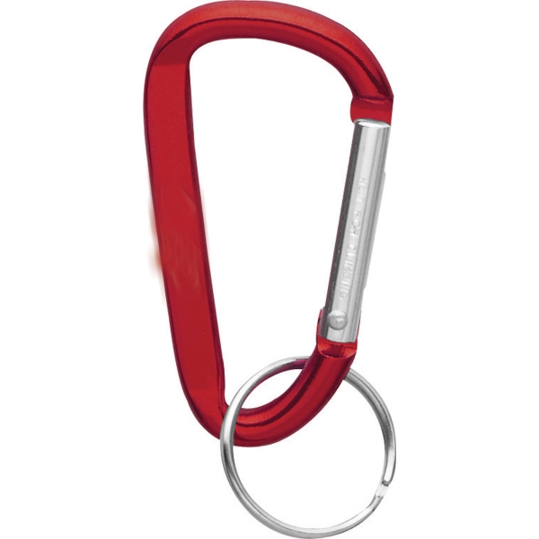 6mm Aluminum Carabiners, Custom Printed With Your Logo!