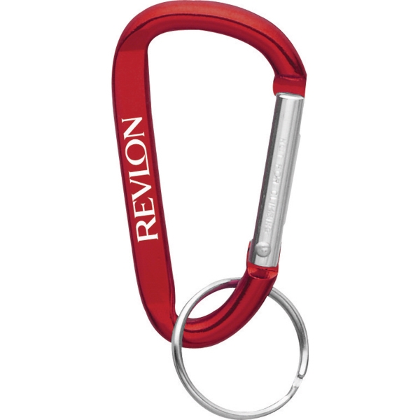 1 Day Service 6mm Aluminum Carabiners, Custom Made With Your Logo!