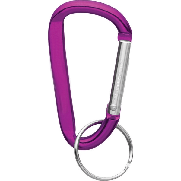 6mm Aluminum Carabiners, Custom Printed With Your Logo!