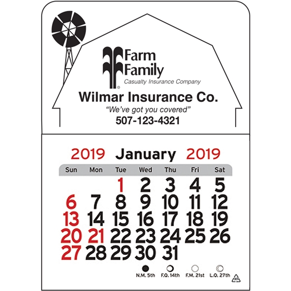 Barns Appointment Calendars, Personalized With Your Logo!