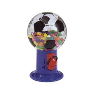 Soccer Ball Shaped Gumball Dispensers, Custom Imprinted With Your Logo!