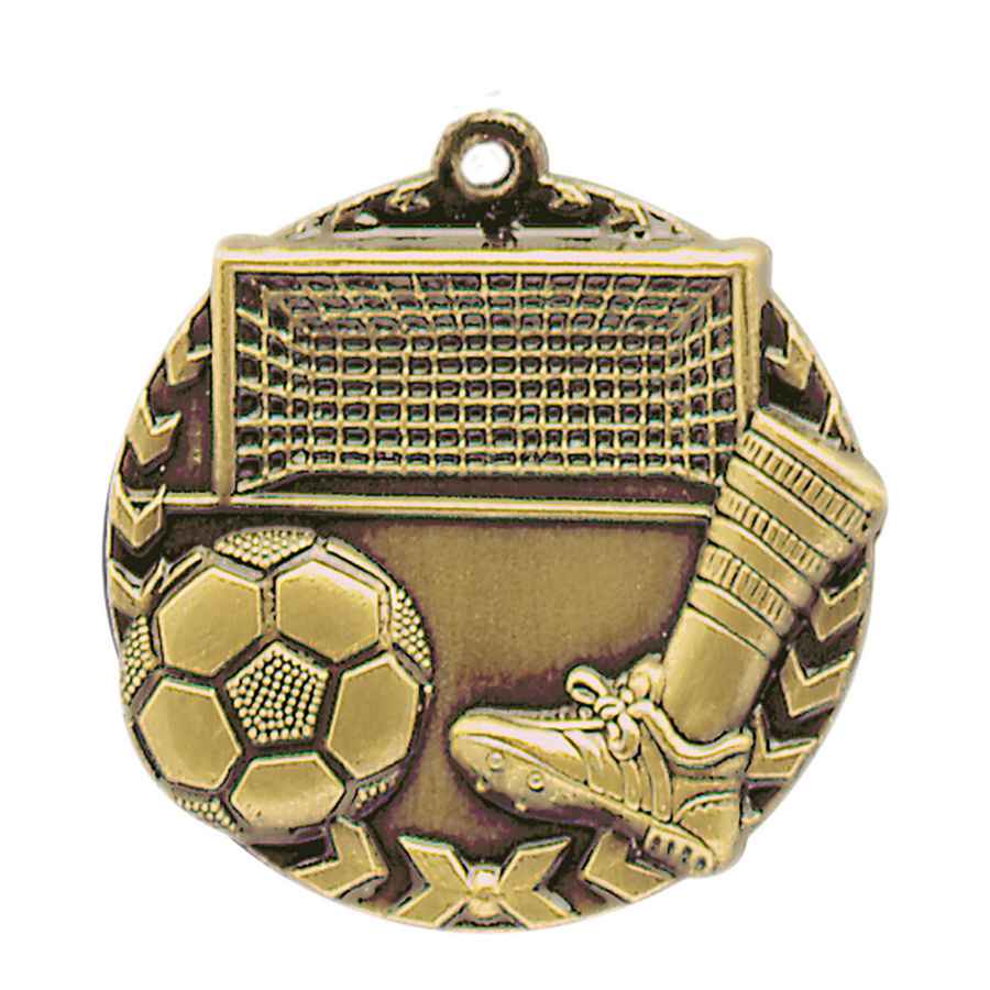 Custom Printed Soccer Millennium Medals