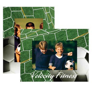 Custom Printed Soccer Paper Picture Frames