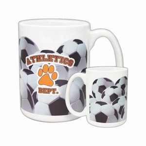 Soccer Sport Mugs, Customized With Your Logo!