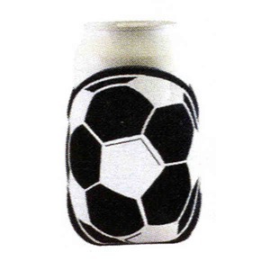 Soccer Sport Theme Can Coolers, Custom Imprinted With Your Logo!