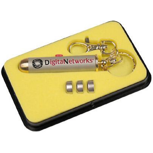 Solid Brass Laser Pointers, Customized With Your Logo!