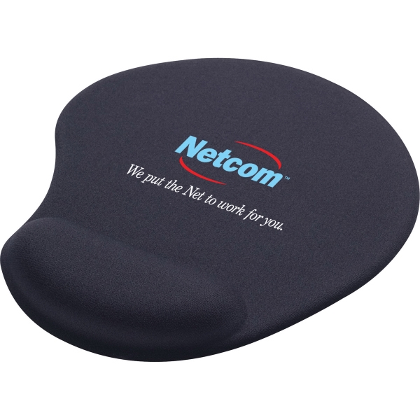 Solid Jersey Gel Mousepads, Custom Printed With Your Logo!