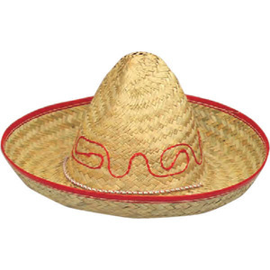 Blank Sombrero Hats, Custom Imprinted With Your Logo!