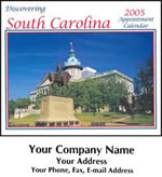 South Carolina Wall Calendars, Custom Imprinted With Your Logo!