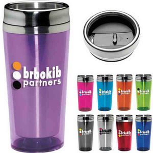 Specially Priced Travel Mugs, Custom Printed With Your Logo!