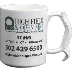 Spinal Bone Handle Shaped Mugs, Custom Decorated With Your Logo!