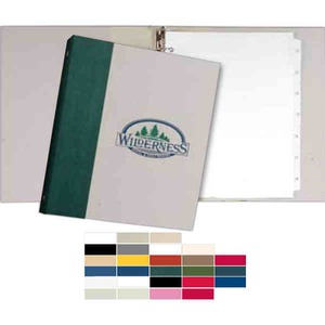 Recycled Material Binders, Custom Printed With Your Logo!