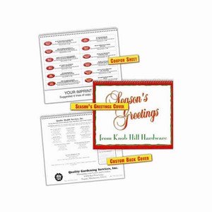Spiral Christmas Calendars, Custom Imprinted With Your Logo!