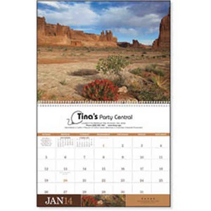 Custom Printed Splendor of America Executive Calendars