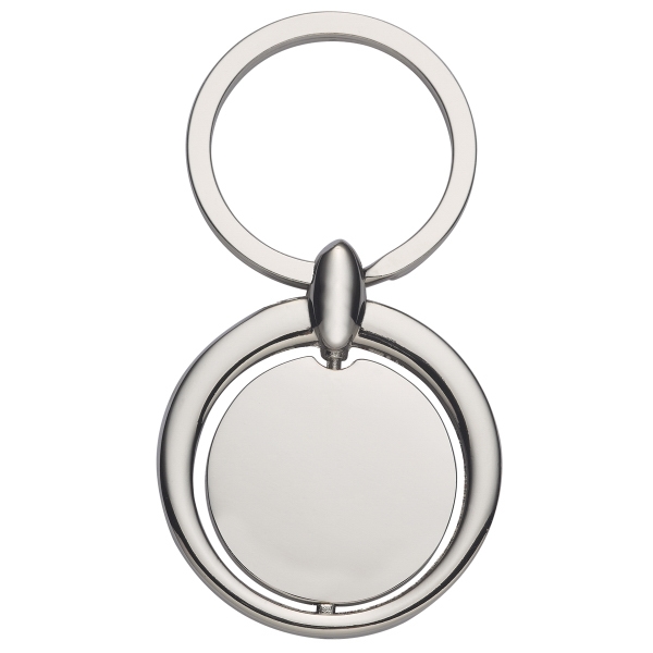 Canadian Manufactured Round Jewelry Keyfobs, Custom Made With Your Logo!