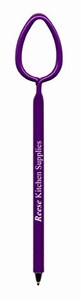 Spoon Bent Shaped Pens, Custom Imprinted With Your Logo!