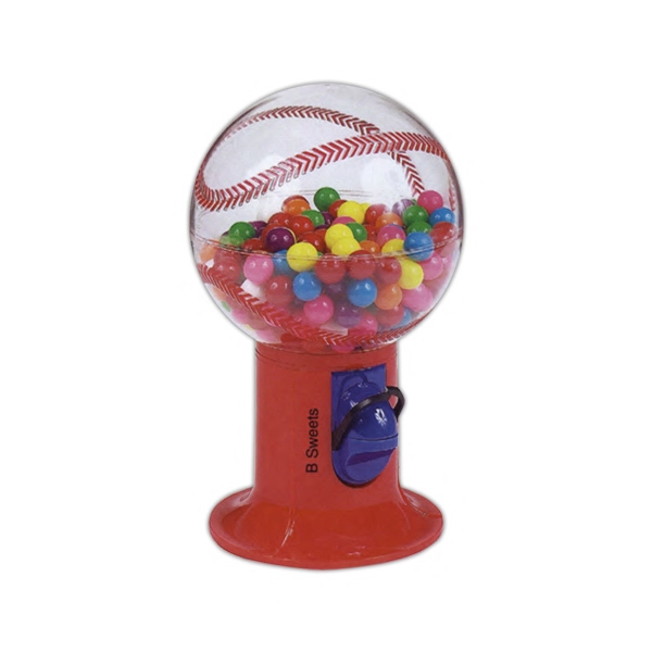 Basketball Ball Shaped Gumball Dispensers, Custom Made With Your Logo!