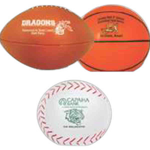 Sports Themed Savings Banks, Custom Imprinted With Your Logo!
