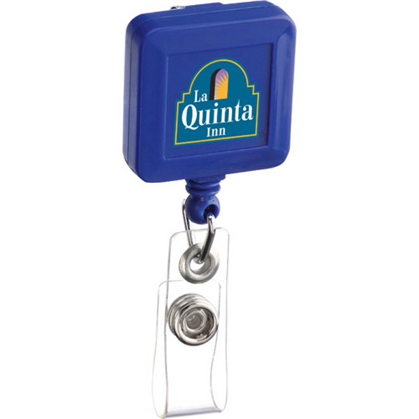Square Badge Holders, Custom Printed With Your Logo!