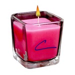 Custom Printed Square Jar Candles