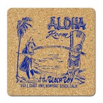 Custom Imprinted Square Shaped Cork Coasters