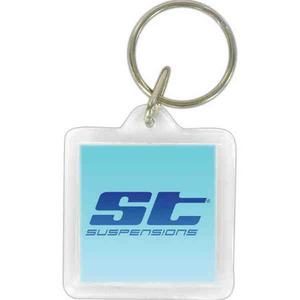 Square Shaped Key Tags, Custom Made With Your Logo!