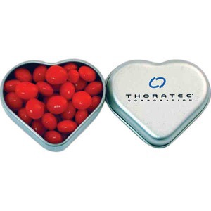St. Valentine's Day Heart Shaped Tins, Personalized With Your Logo!