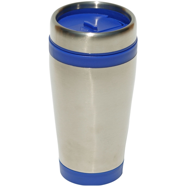 1 Day Service 16oz. Double Wall Travel Mugs, Custom Printed With Your Logo!