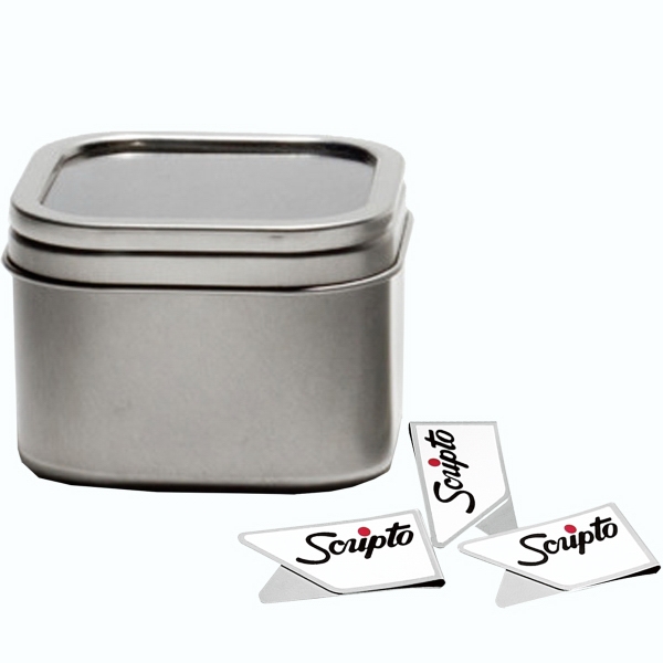 Stainless Steel Keepaklip Paperclips, Custom Printed With Your Logo!