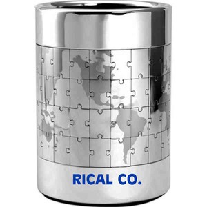 Stainless Steel Pen Stand Shaped Puzzles, Customized With Your Logo!