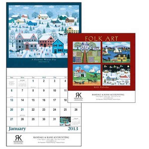 Stapled Appointment Custom Calendars, Custom Printed With Your Logo!